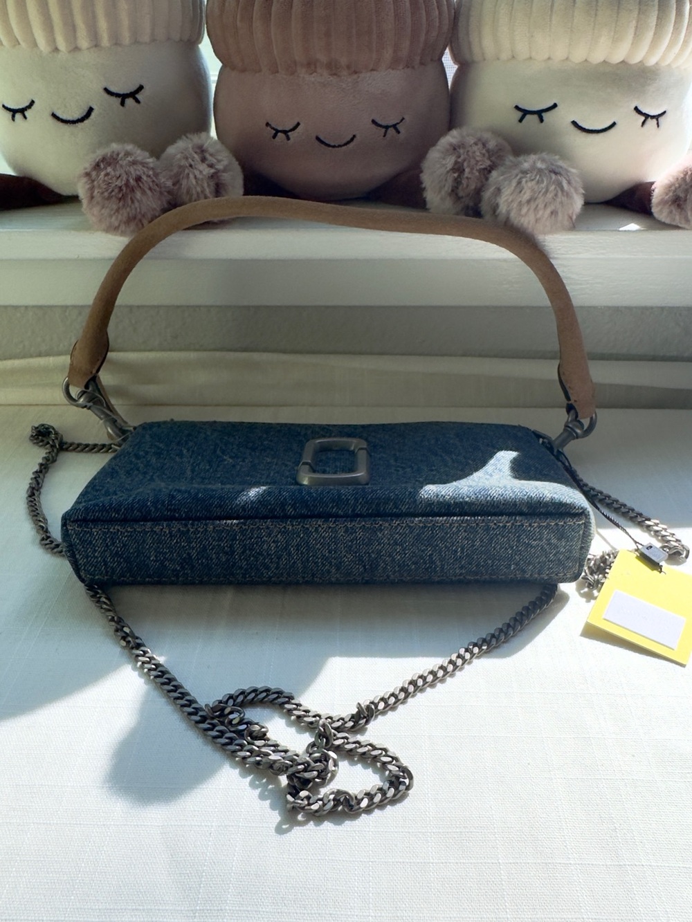 NWT 💙Marc Jacobs The Snapshot Denim Convertible Pochette - Picture 8 of 10